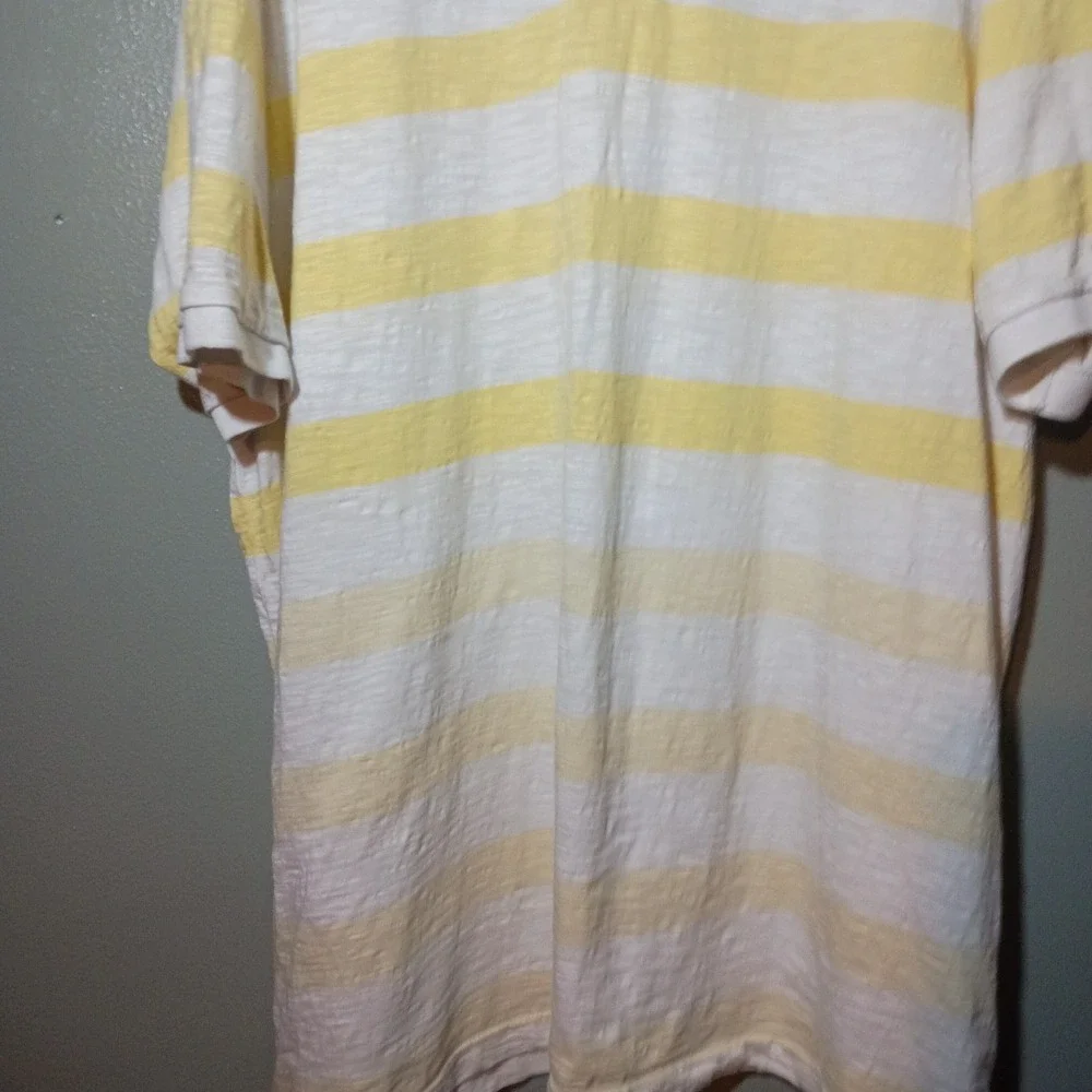 Ralph Lauren , The Coastland Wash, Striped Coastal Polo Yellows, XXL, Rad